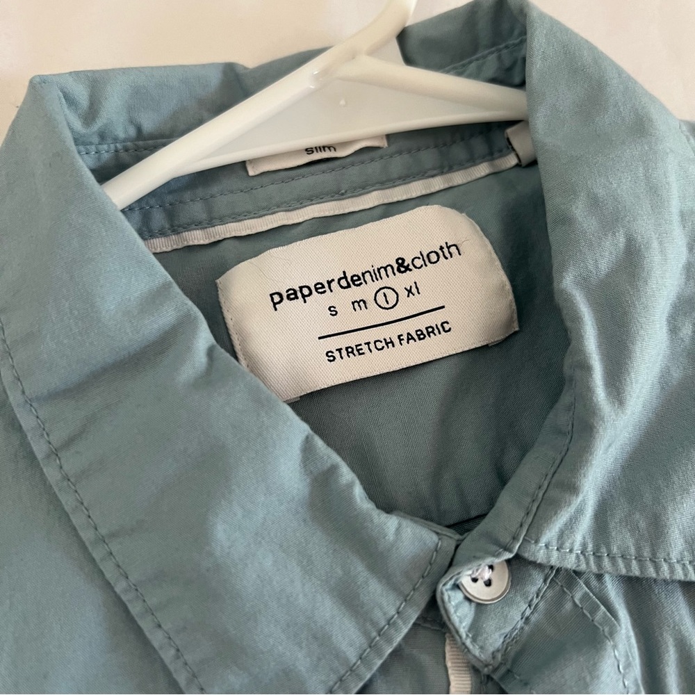 paper denim & cloth Blue Short sleeve